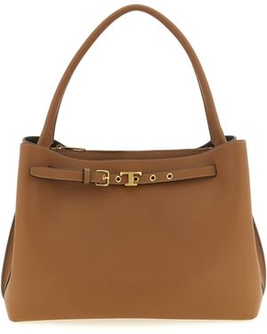 Tod's 'T Signature' Handbag - Brown