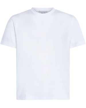 D 40 Lisle Cotton T-Shirt - White