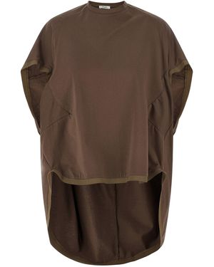 DI.LA3 PARI' 'Spilla' T-Shirt - Brown