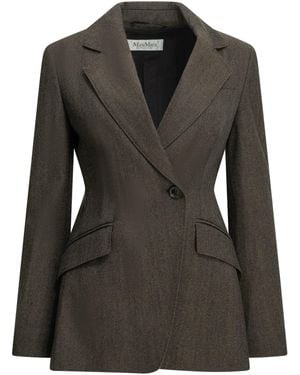 Max Mara Wool Blazer - Black