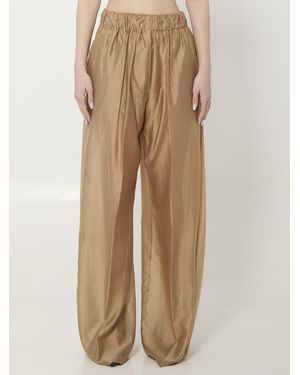 THE LATEST Dora Lightweight Muslin Pants - Natural