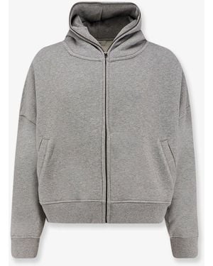 Entire studios Eternal Zip Cotton Sweatshirt - Gray