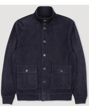 Valstar "Valastrino" Suede Jacket - Blue