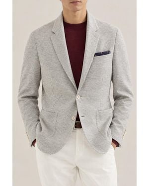 Brunello Cucinelli Pearl Wool Knit Jacket - Natural