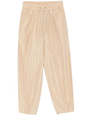Herno Polyester Drawstring-Fastening Pants - White
