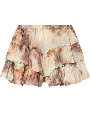 Isabel Marant Cotton Pants - Natural
