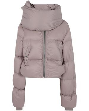 Rick Owens "Funnel Neck" Jacket - Gray