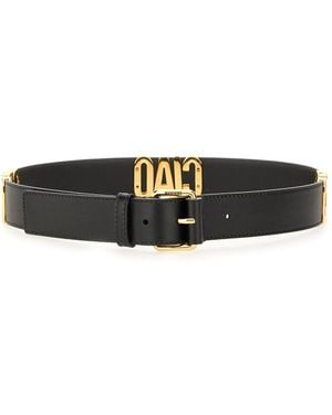 Moschino Hello Belt - Black