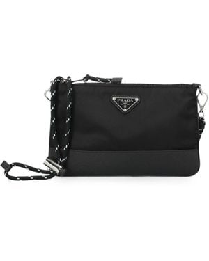 Prada Shoulder Bag Speedrock - Black