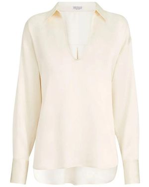 Brunello Cucinelli Blouse - White