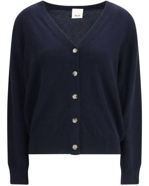 Allude Cashmere Cardigan - Blue
