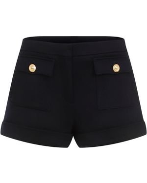 Tom Ford Virgin Wool Bermudas Shorts - Black