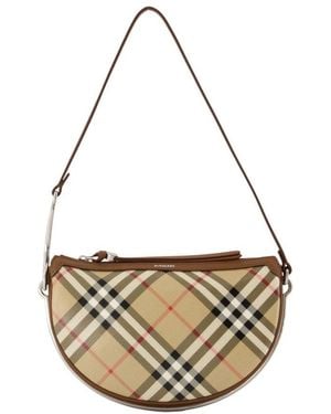 Burberry Ll Small Bridle Saddle Ysa Shoulder Bag - Metallic