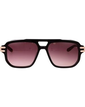Maybach Aviator Sunglasses The Hustler I Rg Acg Z69 - Brown