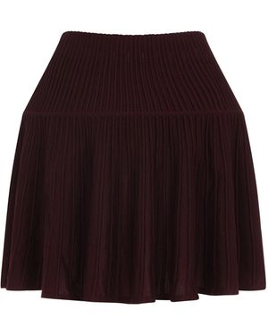Alaïa Skirt - Purple