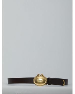 Dior Dior Médaillon Belt - Gray