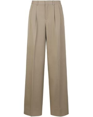 Celine Wide-Leg Pants - Natural