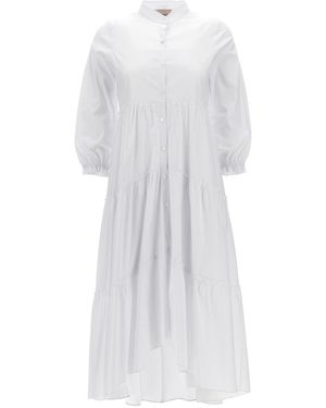 Le twins Claire Dress Skirts - White