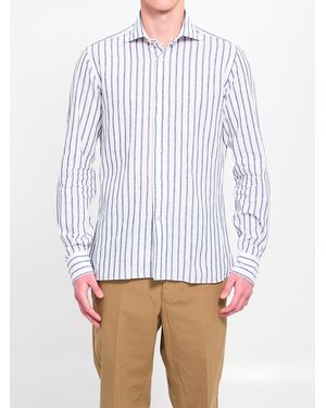 Borriello Striped Marechiaro Shirt - White