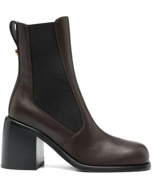 Sergio Rossi 80Mm Block-Heel Boots - Black