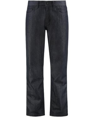 Moncler Straight Leg Jeans - Blue