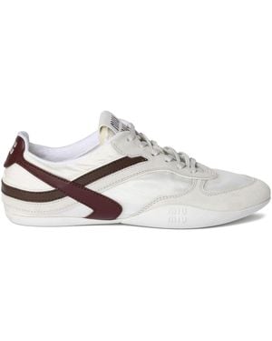 Miu Miu Gymnasium Sneakers - White