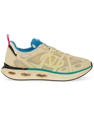 Valentino Garavani Vlogo Easyjog Low-Top Sneaker - Blue