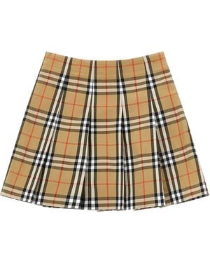 Burberry 'Gabrielle' Skirt - Natural