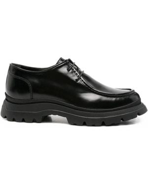Hogan "H692 Paraboot" Lace Up Shoes - Black