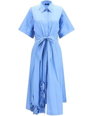 Ella Dress Chemisier - Blue