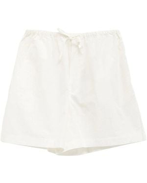 Baserange Drawstring Fastening Shorts - White