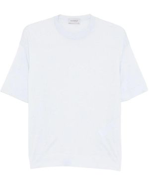 John Smedley Sea Island Cotton Sweater - White