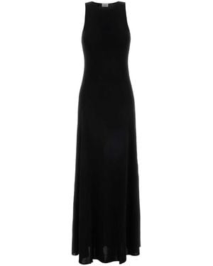 Saint Laurent Viscose Blend Dress - Black