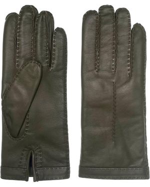 Restelli "23" Leather Gloves - Green