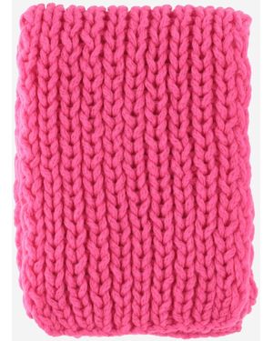 EVYINIT Merino Wool Blend Scarf - Pink