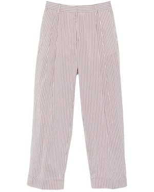 Dries Van Noten Partan 3132 W.W.Pants - Brown