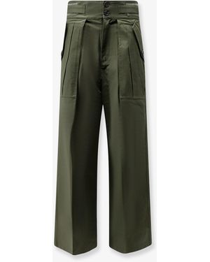 Frankie Shop Pants Tova Cargo Cotton - Green