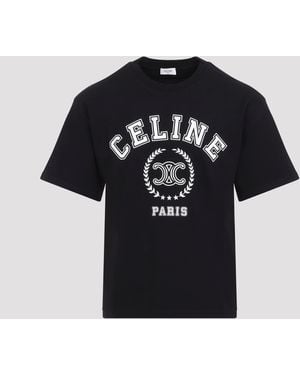 Celine Relaxed T-Shirt - Black