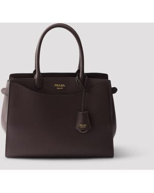 Prada Radica Prelude Handbag - Black