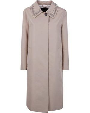 Seventy Cotton Polyester Tech Trench - Gray