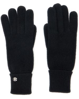 Helen Kaminski Blaire Gloves With Logo Plaque Detail - Black
