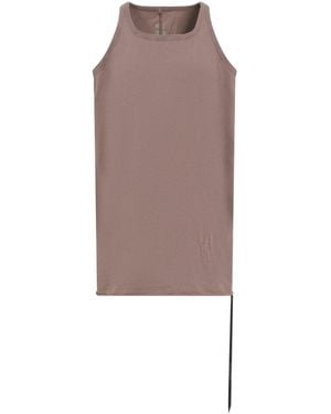 Rick Owens Loose Tank - Brown