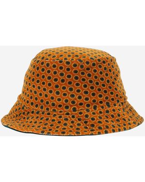 Grevi All-Over Pattern Bucket Hat - Brown
