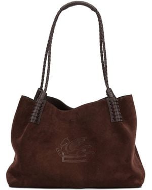 Etro "Libra" Small Shoulder Bag - Brown