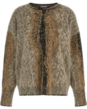 Nude Alpaca And Wool Sweater - Brown