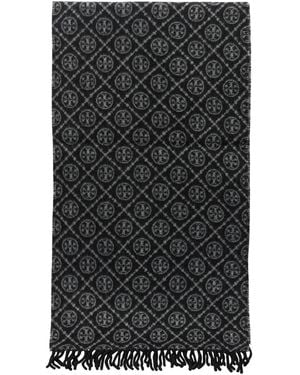 Tory Burch Scarves & Silk Scarves - Black