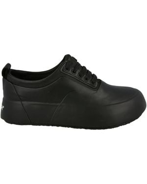 Ambush Mixed Media Low-Top Sneakers - Black