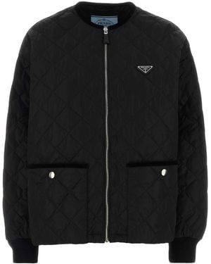 Prada Polyester Jacket - Black