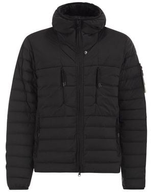 Stone Island Seamless Tunnel Nylon Down-Tc Down Jacket - Black