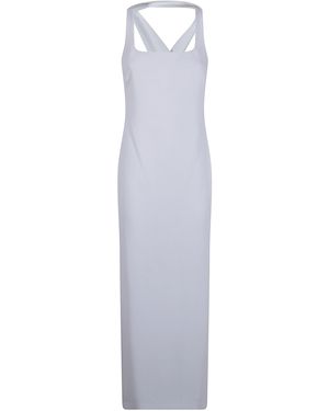 Ralph Lauren Woven "Gown" Dress - White